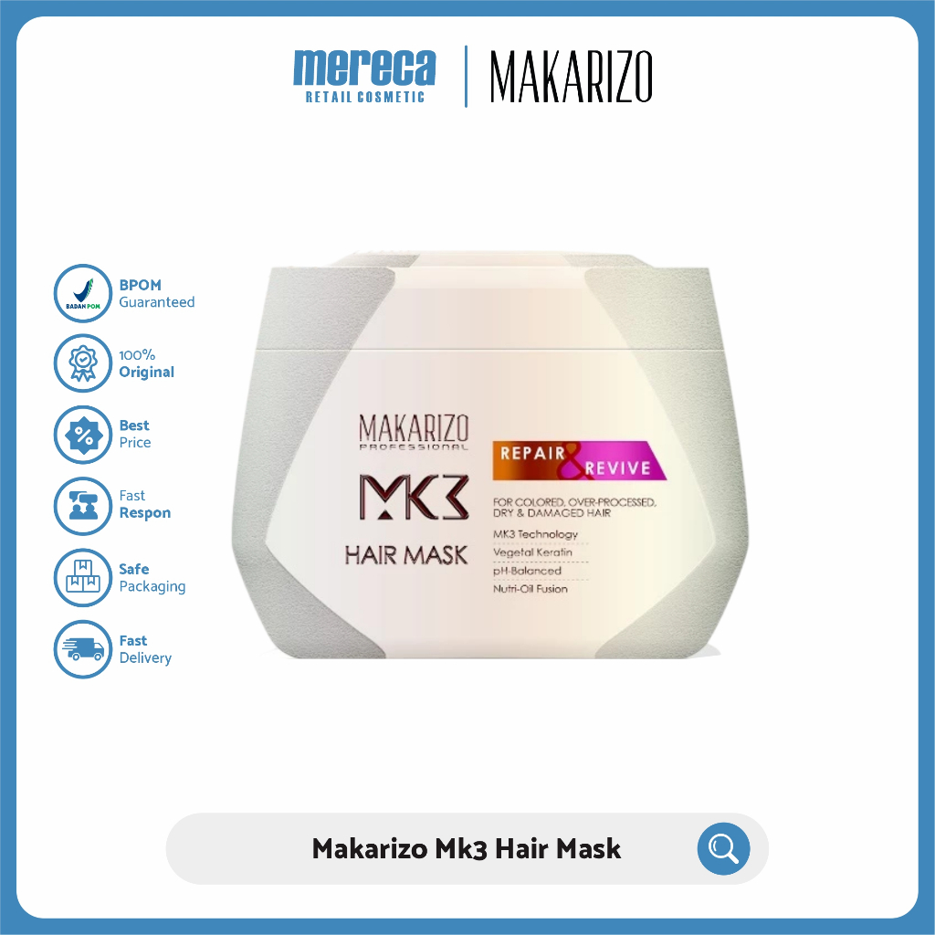 Makarizo Professional MK3 Repair and Revive - MK3 Hair Mask
