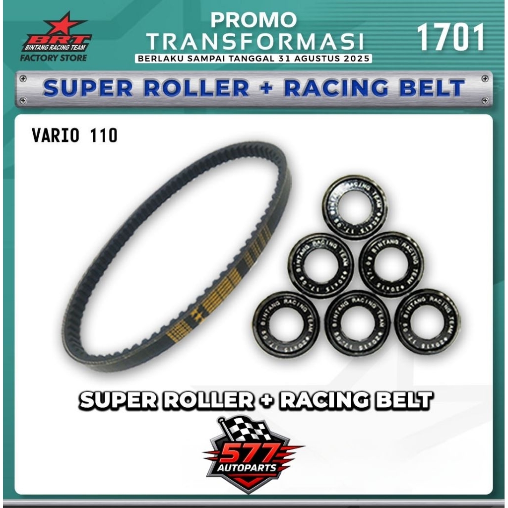 Super Roller + Vanbelt BRT Vario 110 Karbu/Vario Techno 110 Karbu