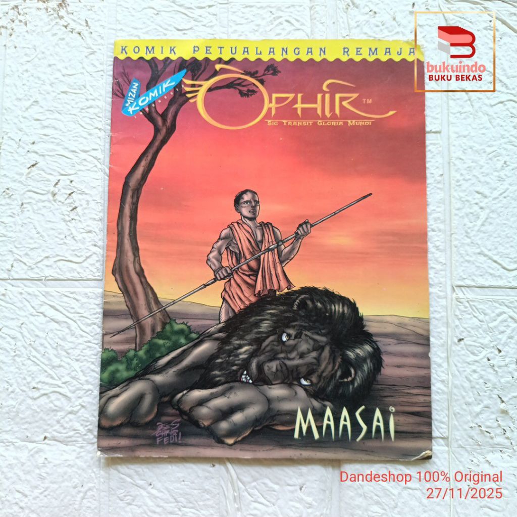 Ophir Sic Transit Gloria Mundi : Maasai by Studio Komik Bajing Loncat - komik petualangan remaja