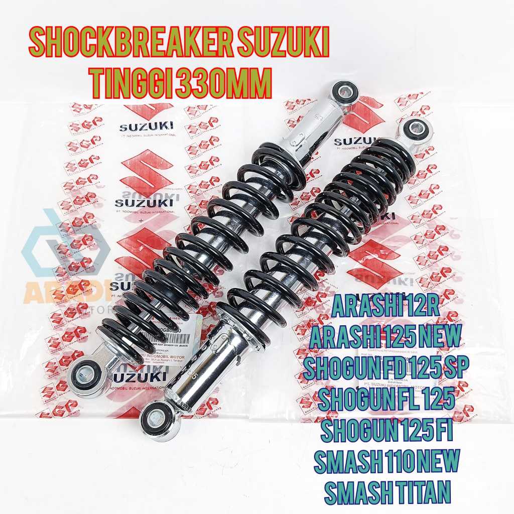 Shockbreaker Shock Belakang Ori Suzuki B20 Arashi 125R Shogun 125 SP Shogun 125 Fi Smash 110 New Sma