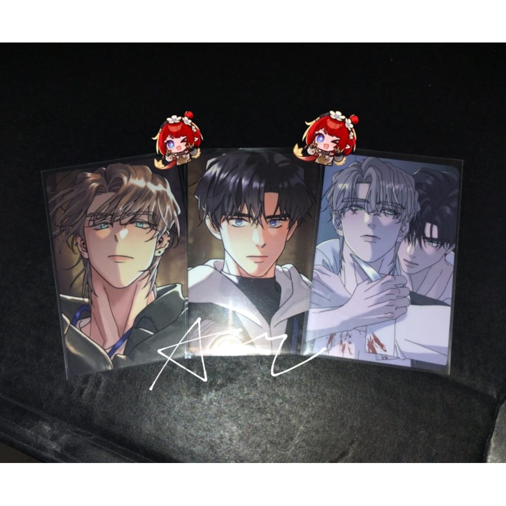 pc photocard ATWR A Tree Without Roots Taekyung Heeseo manhwa bl boys love official merch anime komi