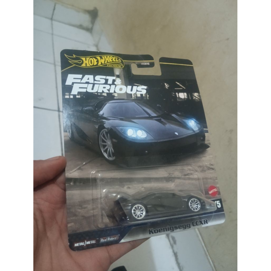 Hot Wheels koenigsegg ccxr  Fast & Furious - Mainan Mobil Diecast Berkualitas Tinggi