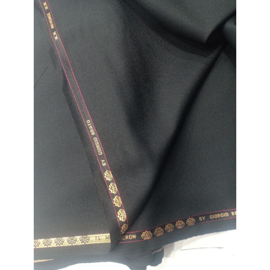 KAIN JAS WOOL PREMIUM HITAM/KAIN WOOL ASLI/KAIN JAS WOOL/