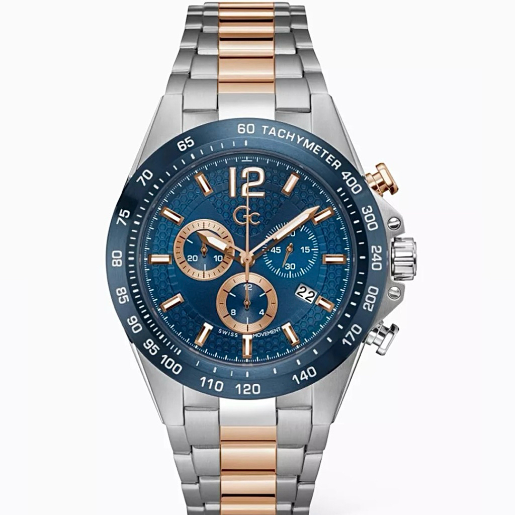 Jam Tangan Pria Guess Collection GC Chronograph Original