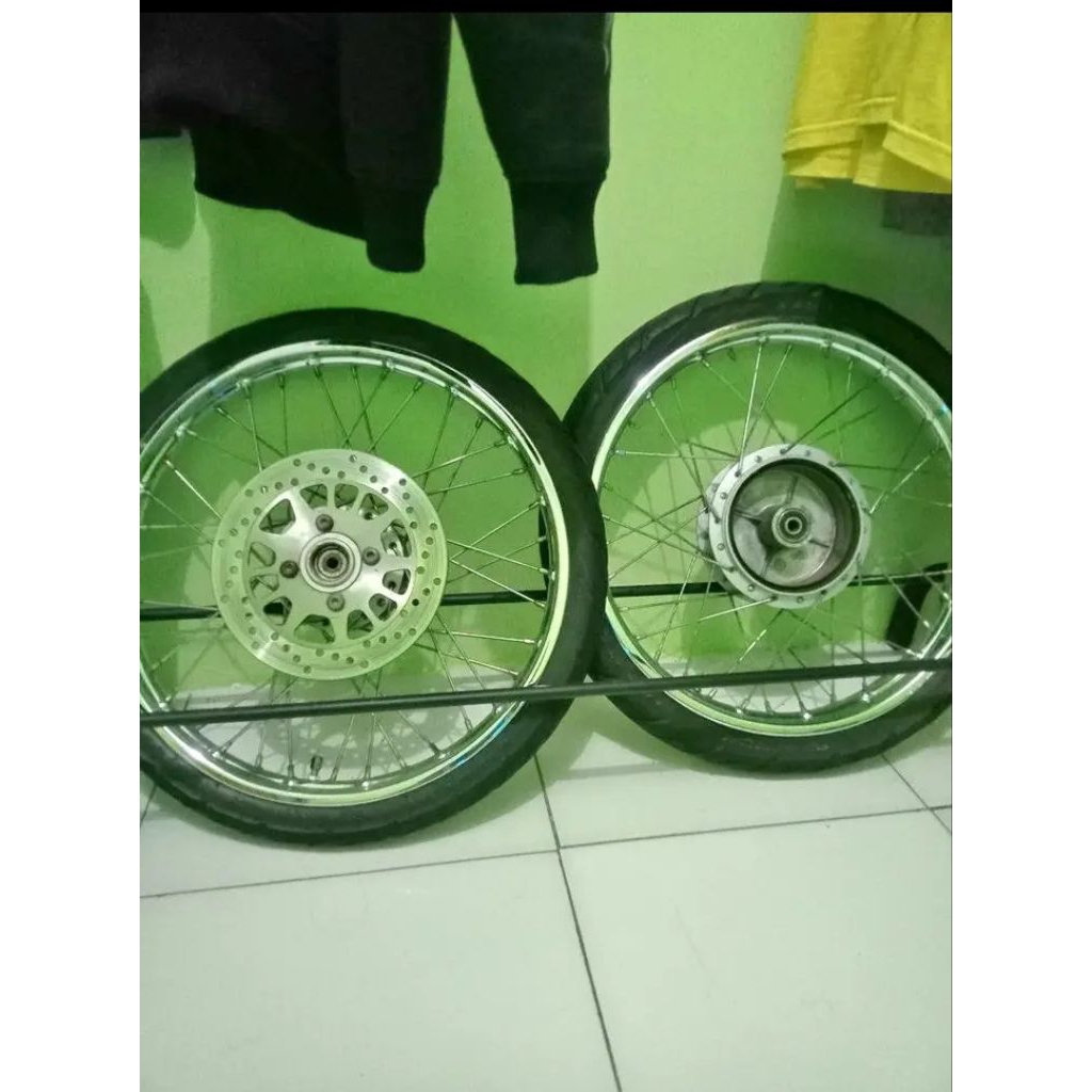 velg pelek jari-jari depan belakang motor Yamaha Jupiter MX Jupiter Z Vega new Vega ZR Vega lama ori