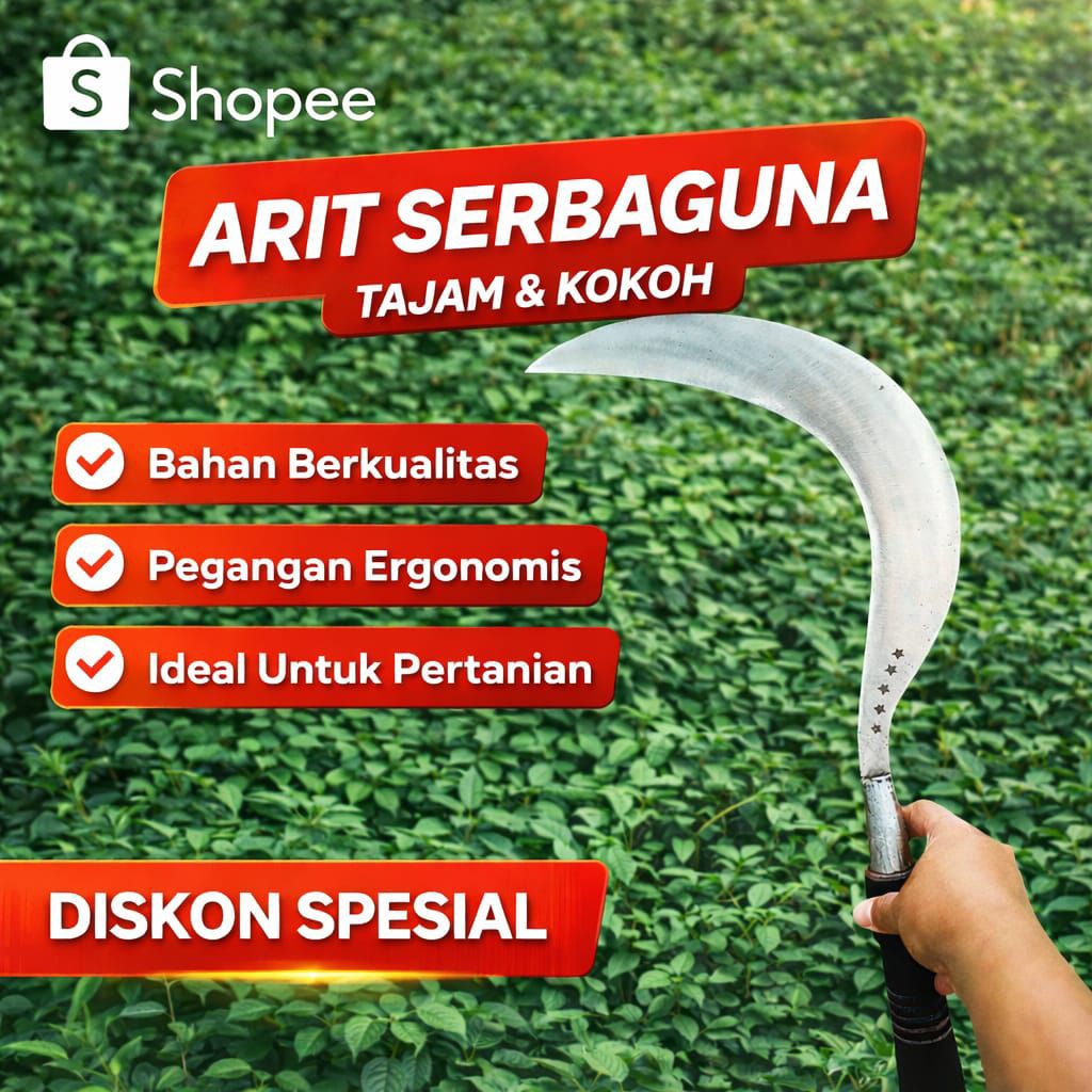 arit rumput arit ranting produksi madura cap bintang lima