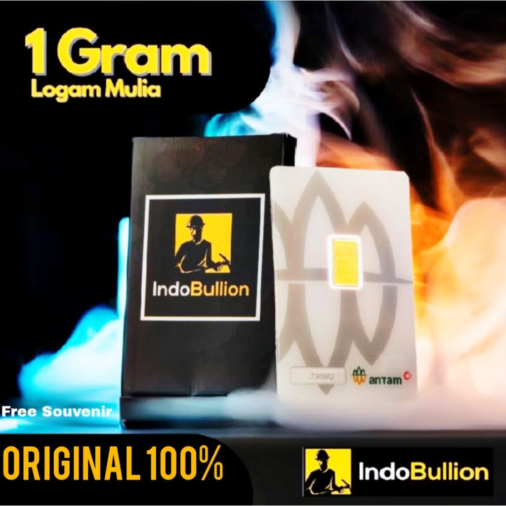 LM EMAS ANTAM 1Gram, LOGAM MULIA TERBARU