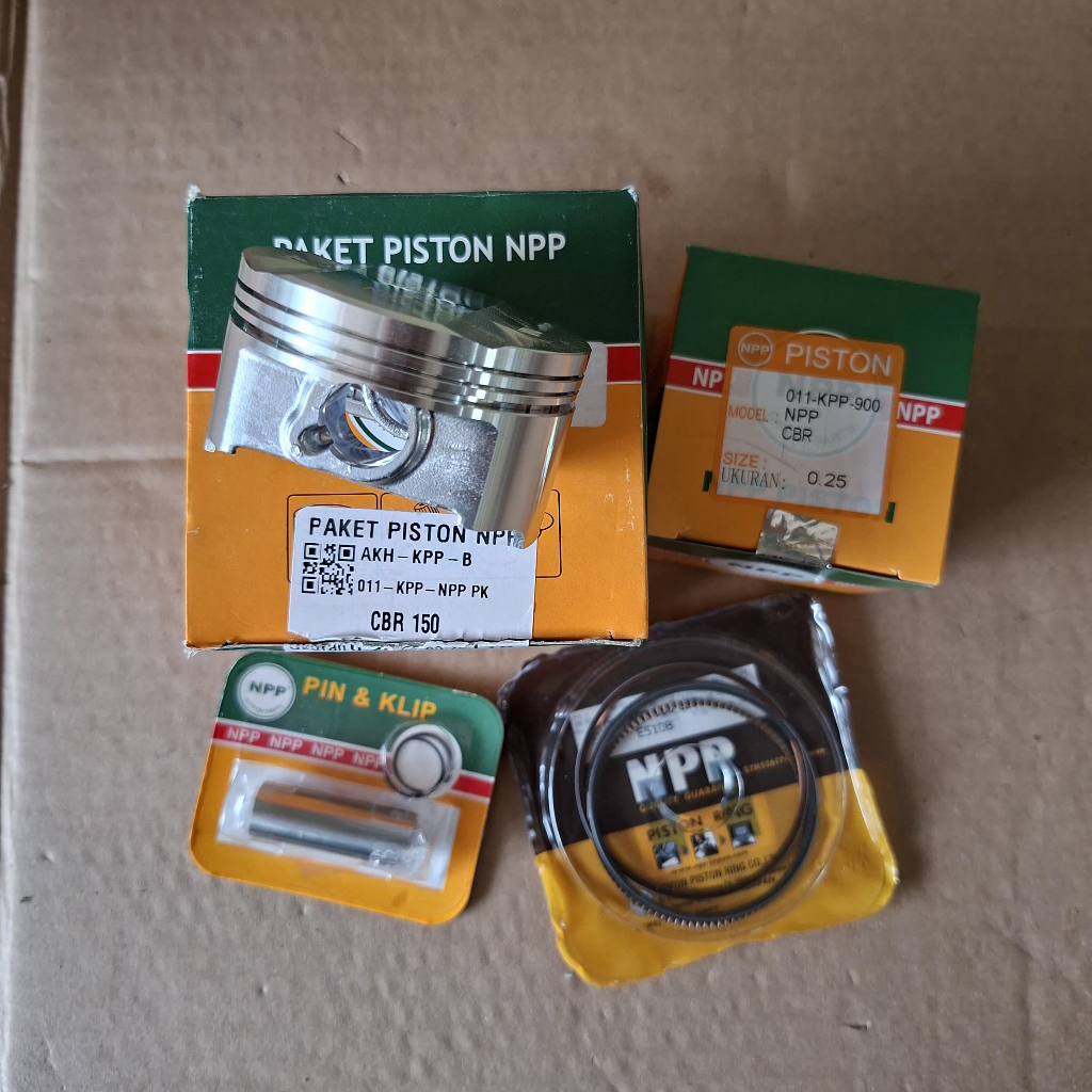 NPP Piston Kit CBR 150 KPP K15  | Seher Piston NPP CB150R K150 KPP Pen 15 mm