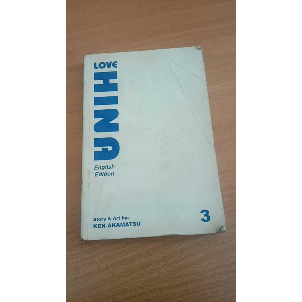 Komik Love Hina 3 by Ken Akamatsu - Manga Import Bahasa Inggris