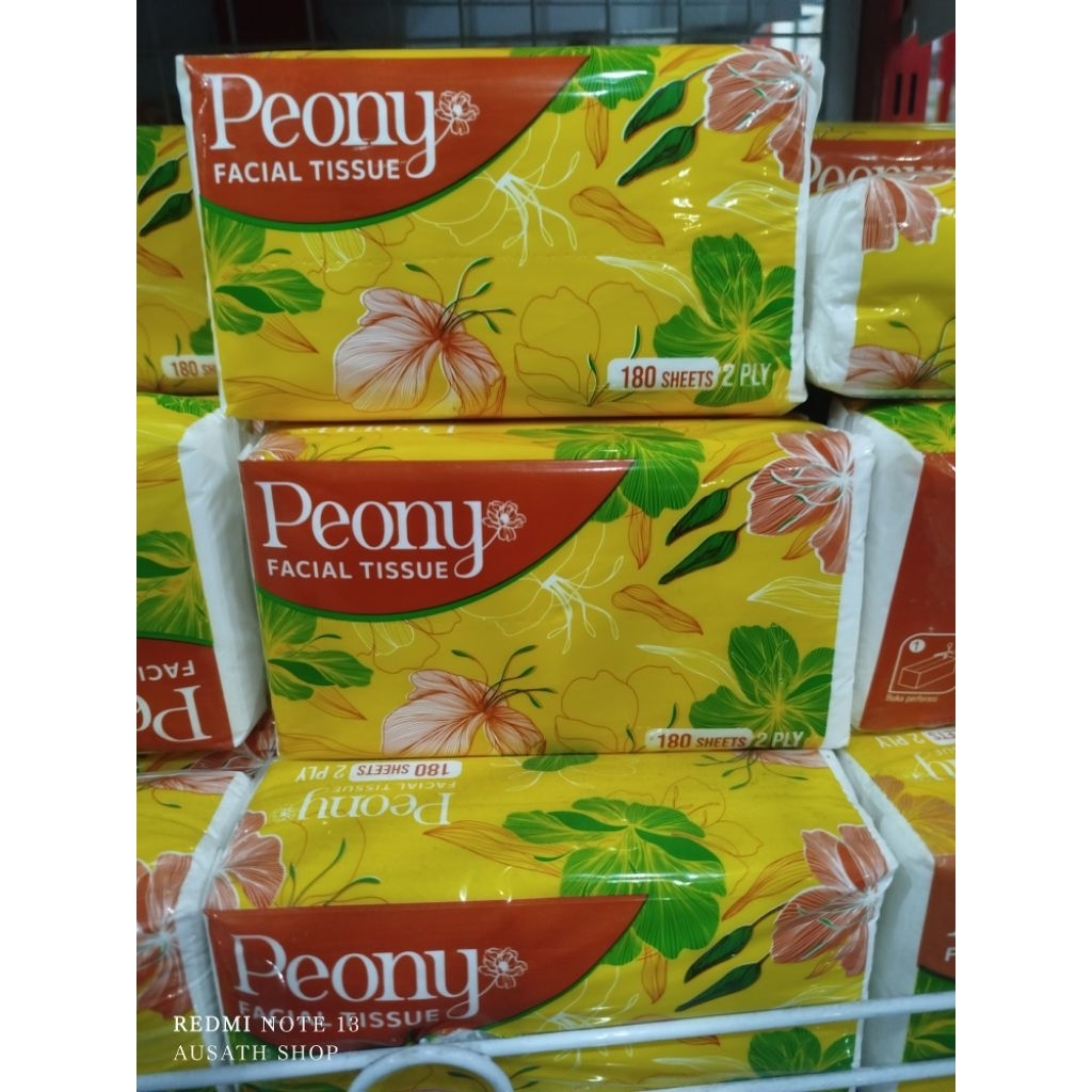 (1 PCS) TISSUE PEONY 180 Sheets | Facial Tissue Peony