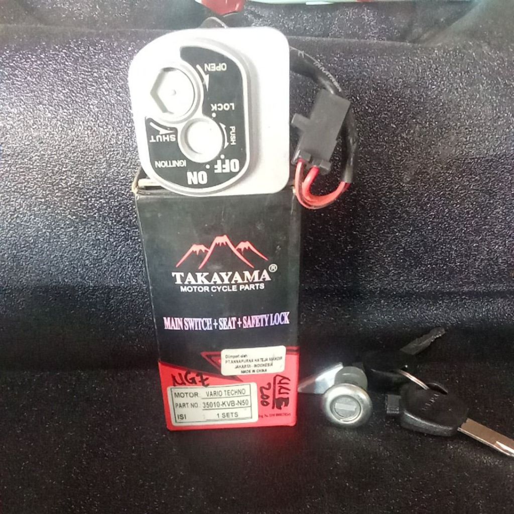 kunci kontak  Takayama Vario techno KVB