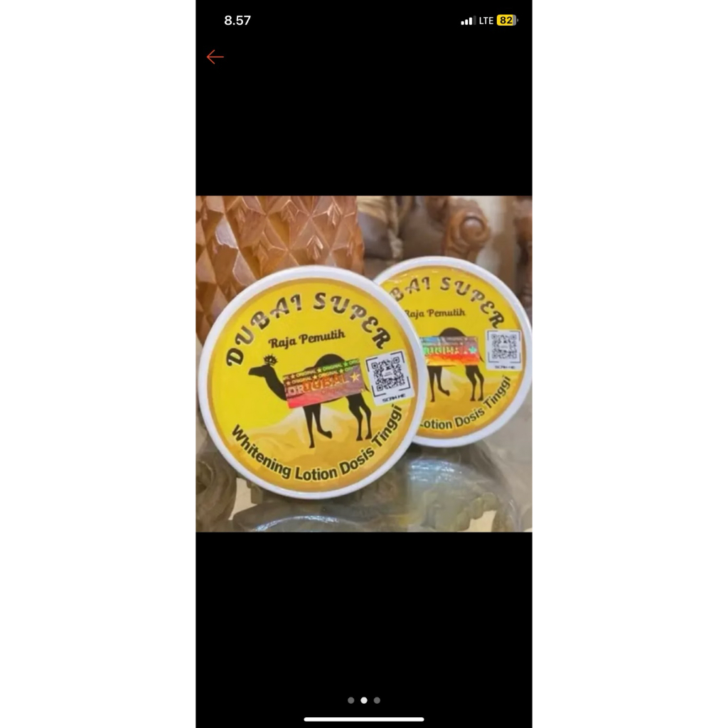 HB DUBAi SUPER PEMUTIH BADAN DOSTING