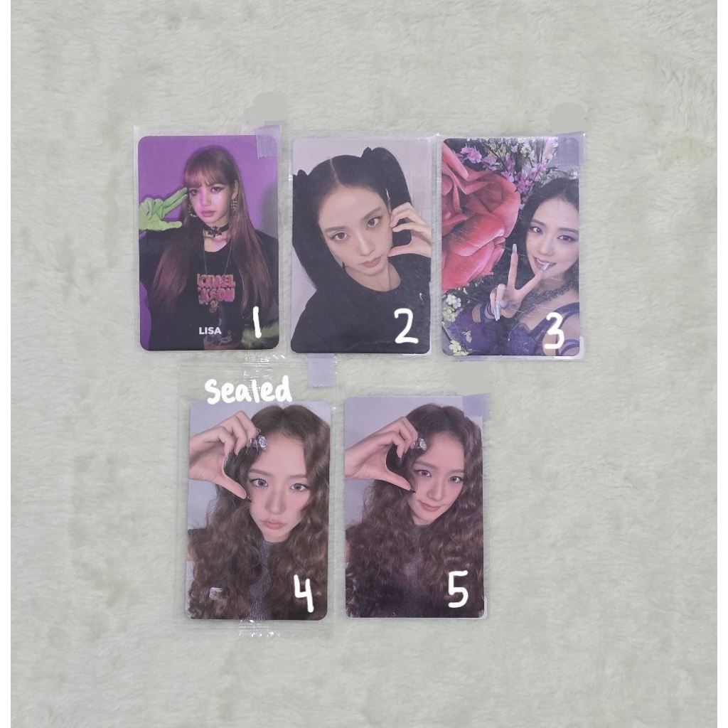 PHOTOCARD OFFICIAL BLACKPINK