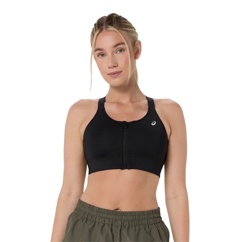 Asics Women Road Combination Zip Bra -2012D369.001