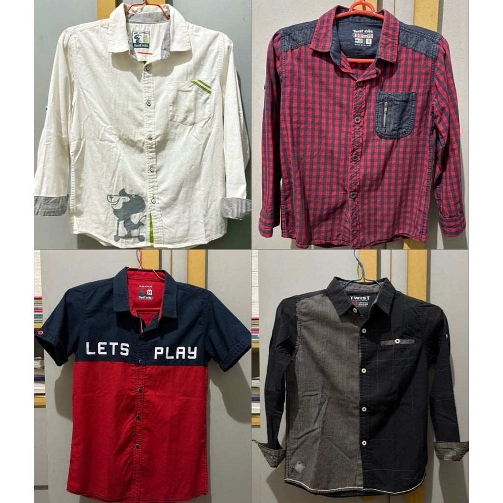 pl kemeja anak TWIST KIDS
