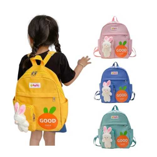 Tas Ransel sekolah Boneka Kelinci Tas Anak Tk Tas Sekolah perempuan Tk
