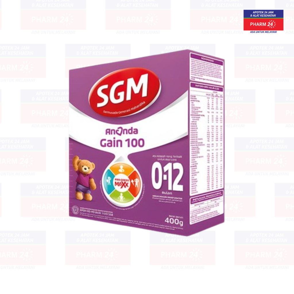 Susu Formula Bayi SGM Ananda Gain 100 0-12 Bulan 400g