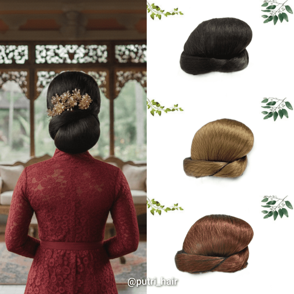 Sanggul Tagel/Sanggul Lilit Tagel/Sanggul Tagel Modern/Sanggul Modern/Sanggul Lilit