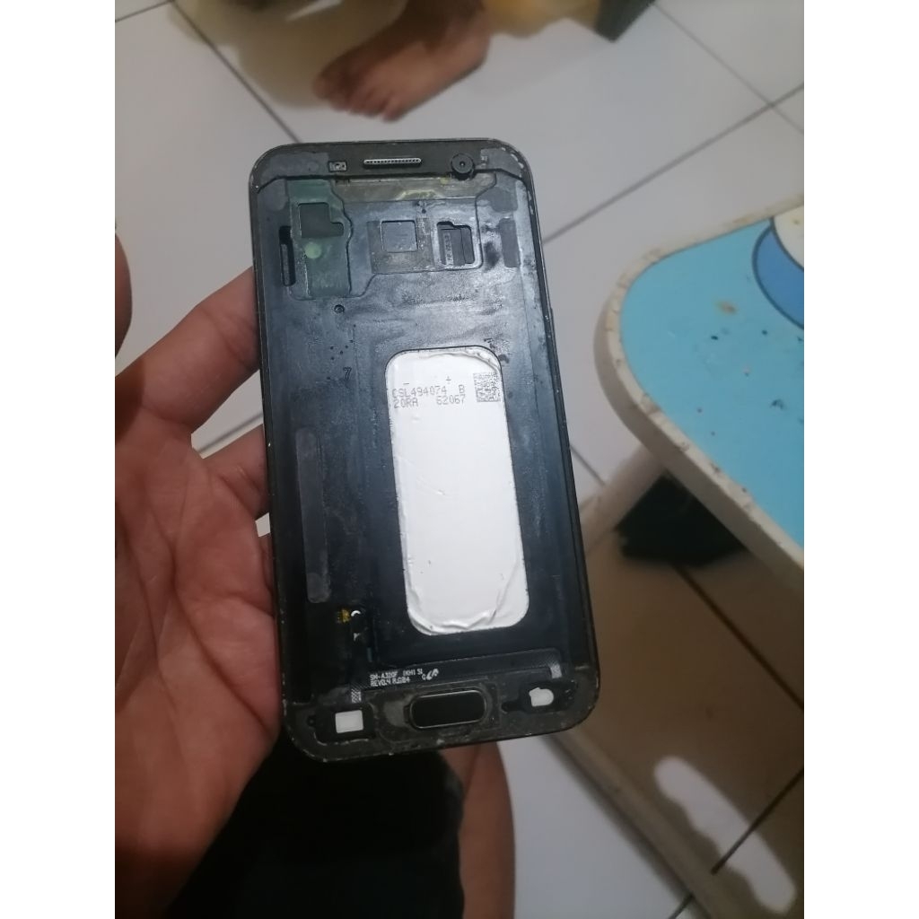 samsung a3 2017 minus/matot