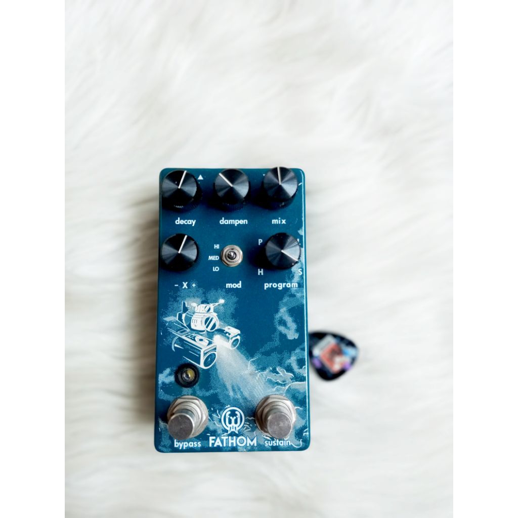 Walrus audio Fathom Reverb pedal efek gitar bass