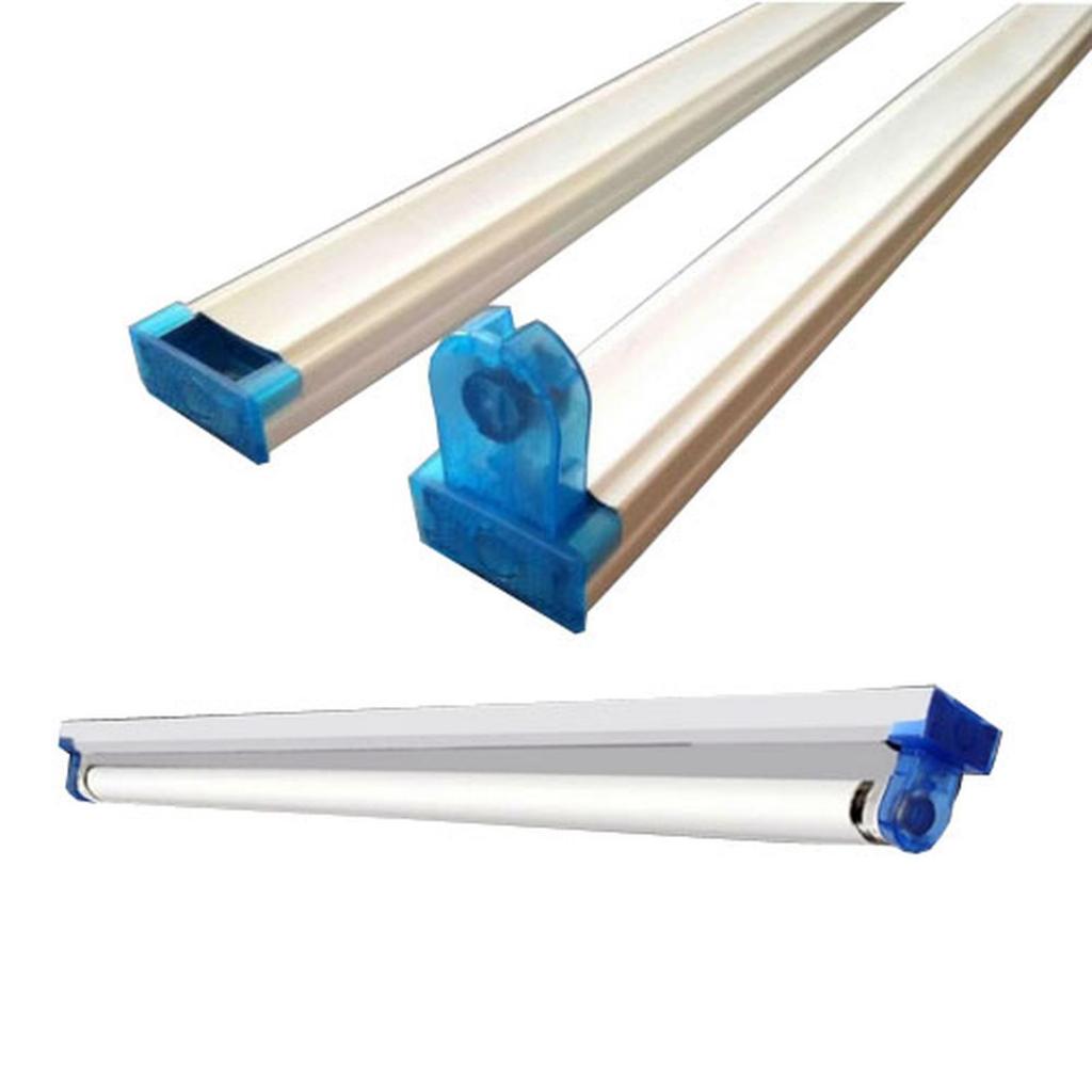 Kap Lampu Neon TL Model Balok Untuk Lampu Neon LED T8 120 cm YLI