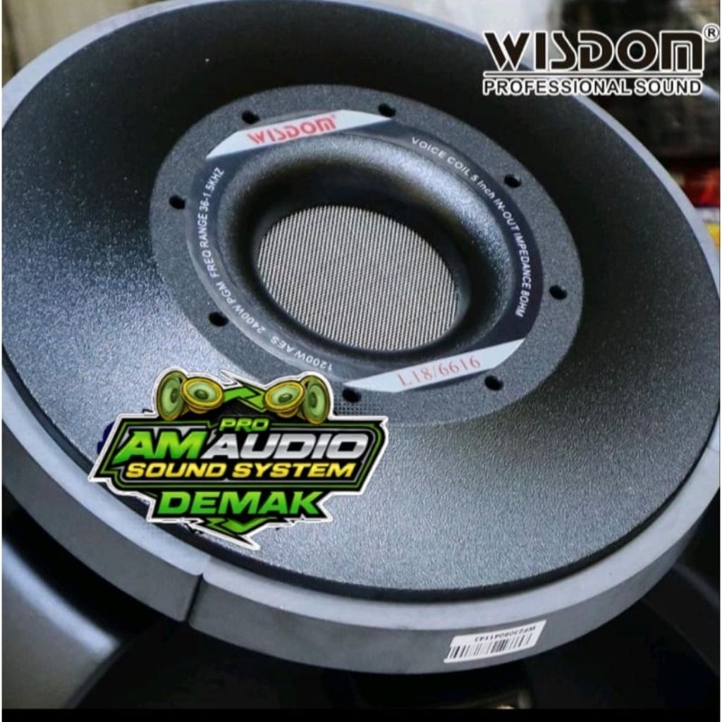 Speaker 18 inch Wisdom L18/6616