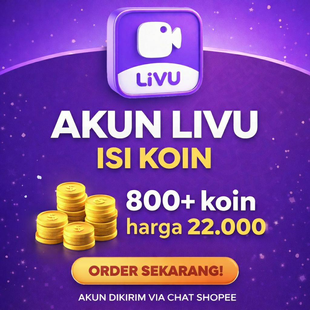 Akun Livu isi koin 800+ Murah - Premium