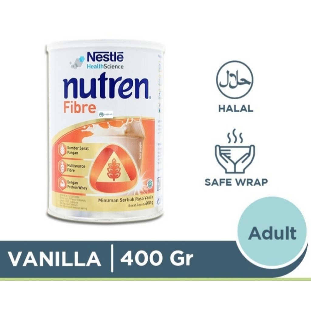 Nutren fibre vanila 400gr