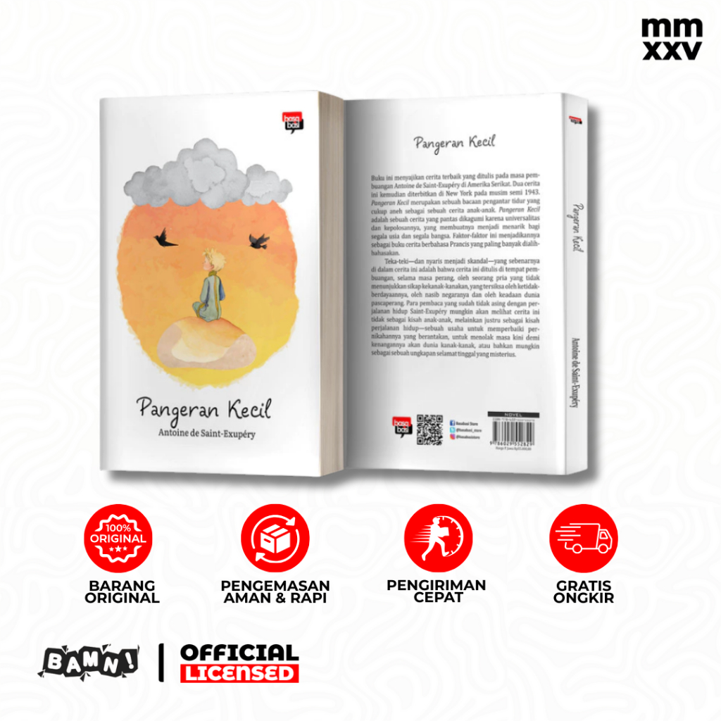 Buku Pangeran Kecil Antoine de Saint-Exupery - Basabasi