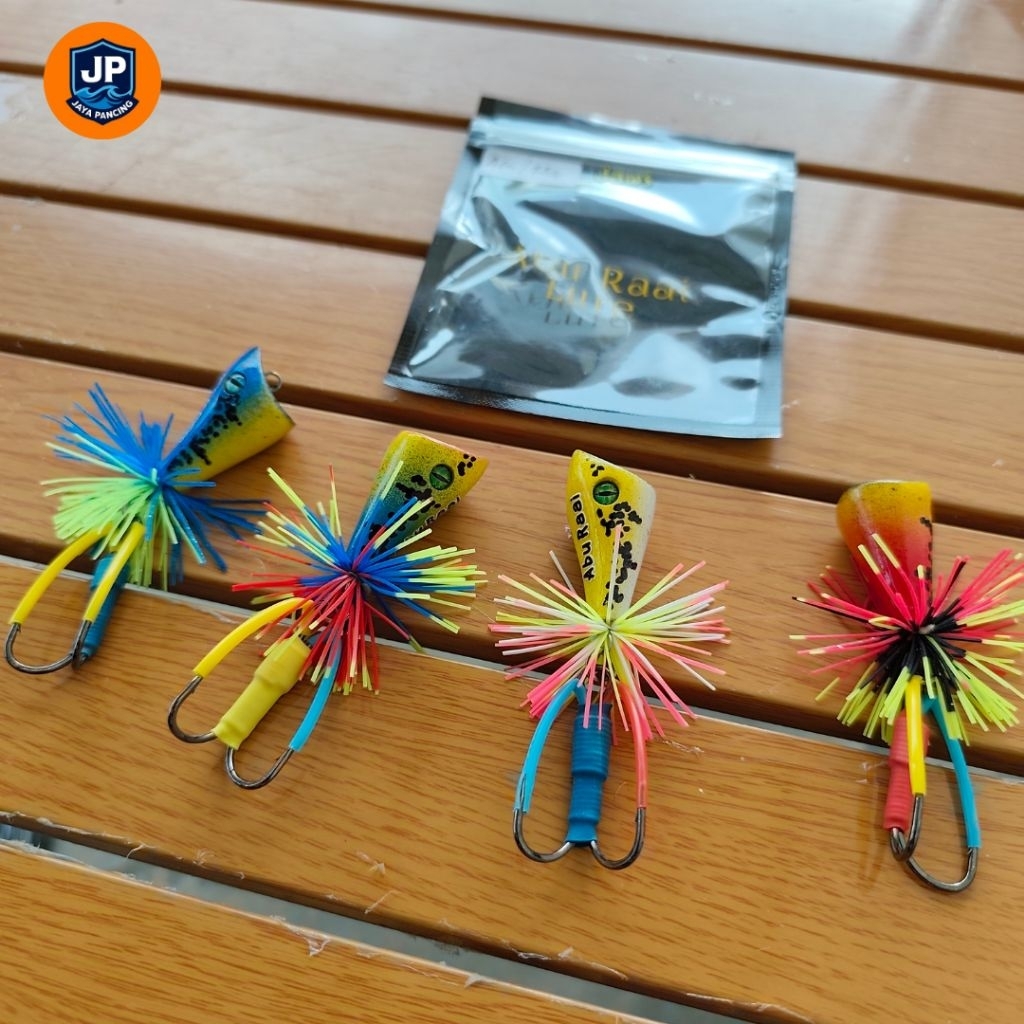 Jaya Pancing Umpan Casting Toman & Gabus Jaws Frog Aburaai