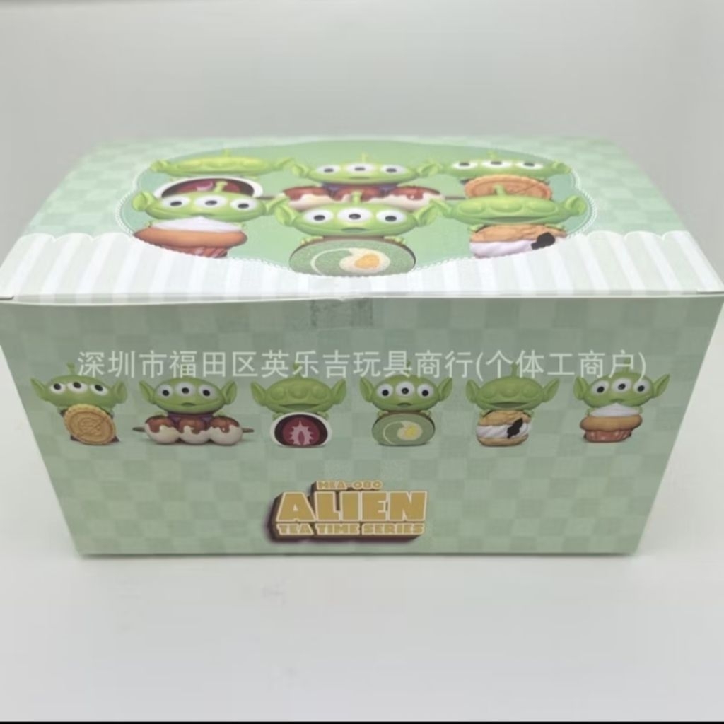 blind box seri figur Alien Tea Time dari Beast Kingdom