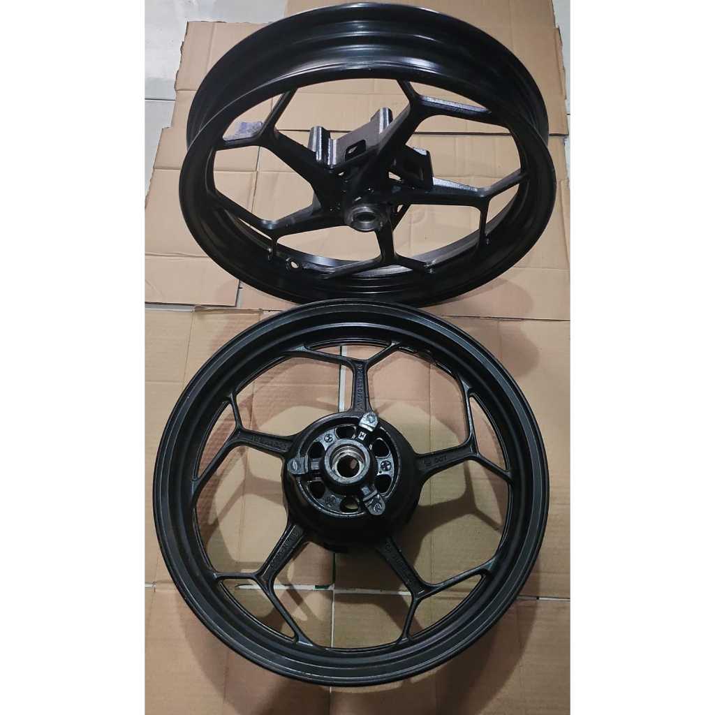 Velg Wheelset Enkei Original Ninja RR Mono Z250sl 250 fi Kawasaki original