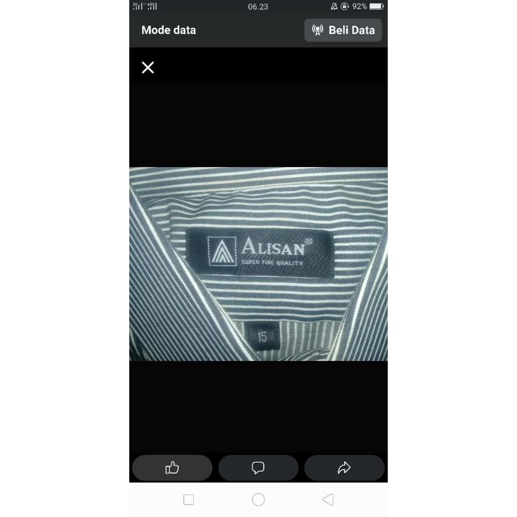 PRELOVED KEMEJA ALISAN