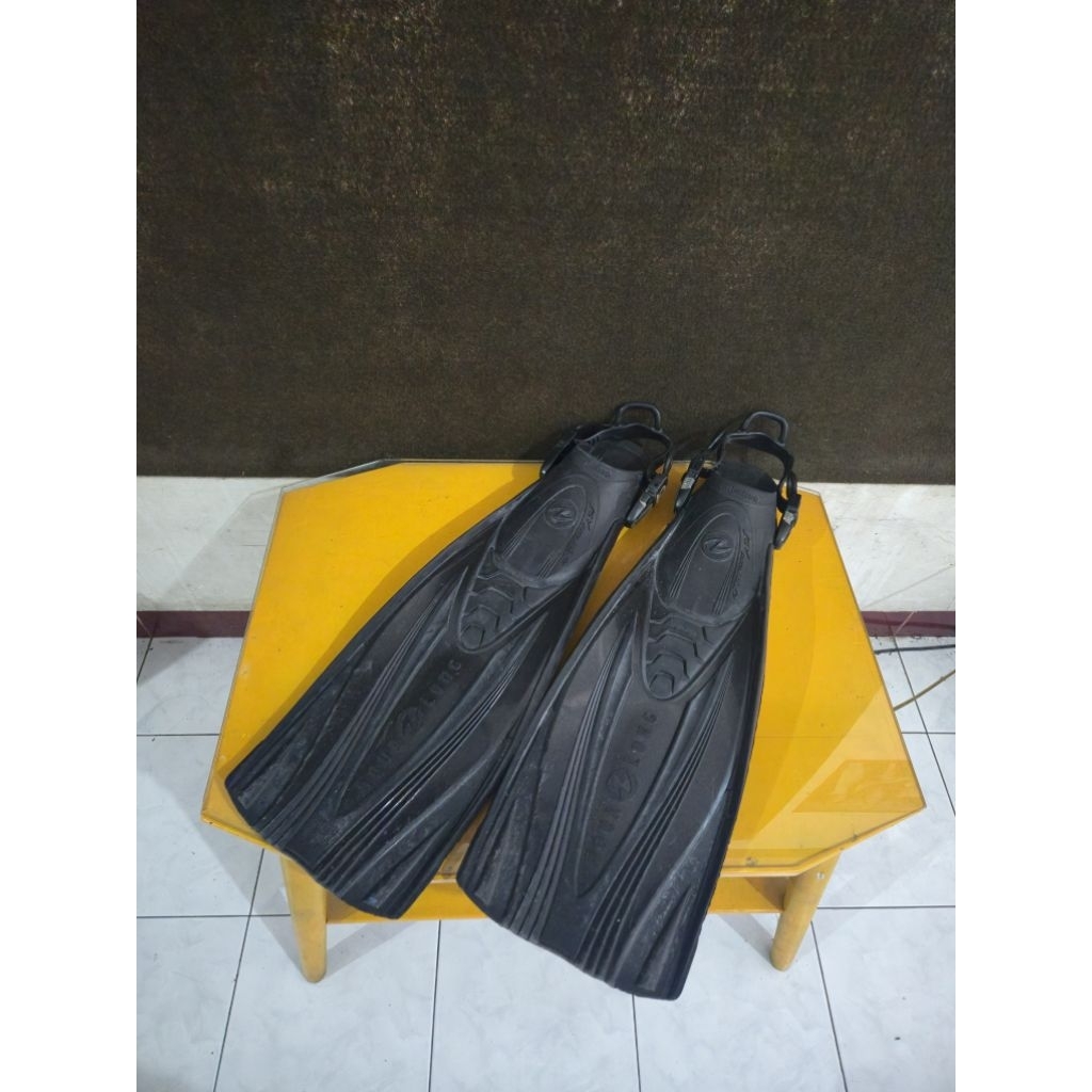 Fins aqualung express adj size Regular scuba diving selam underwater fin