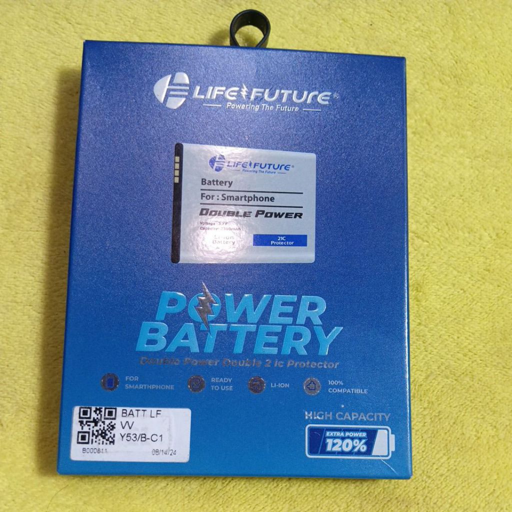 battery vivo y53 double power