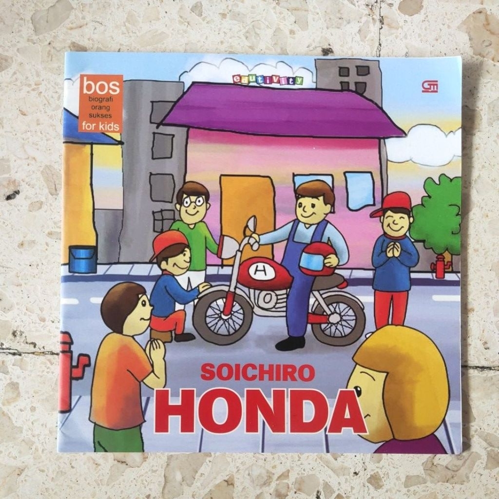 BUKU BACAAN ANAK / SOICHIRO HONDA / PRODUK ASLI ORIGINAL