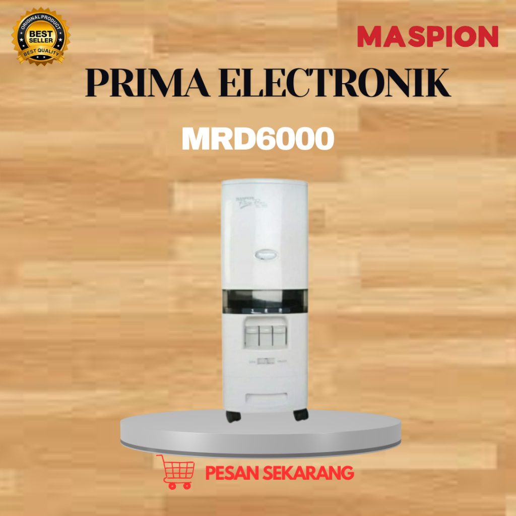 MASPION RICE BOX MRD-6000 60KG/MRD-6000/MRD 6000/MASPION RICE BOX/MASPION TEMPAT BERAS 60L/BOX BERAS