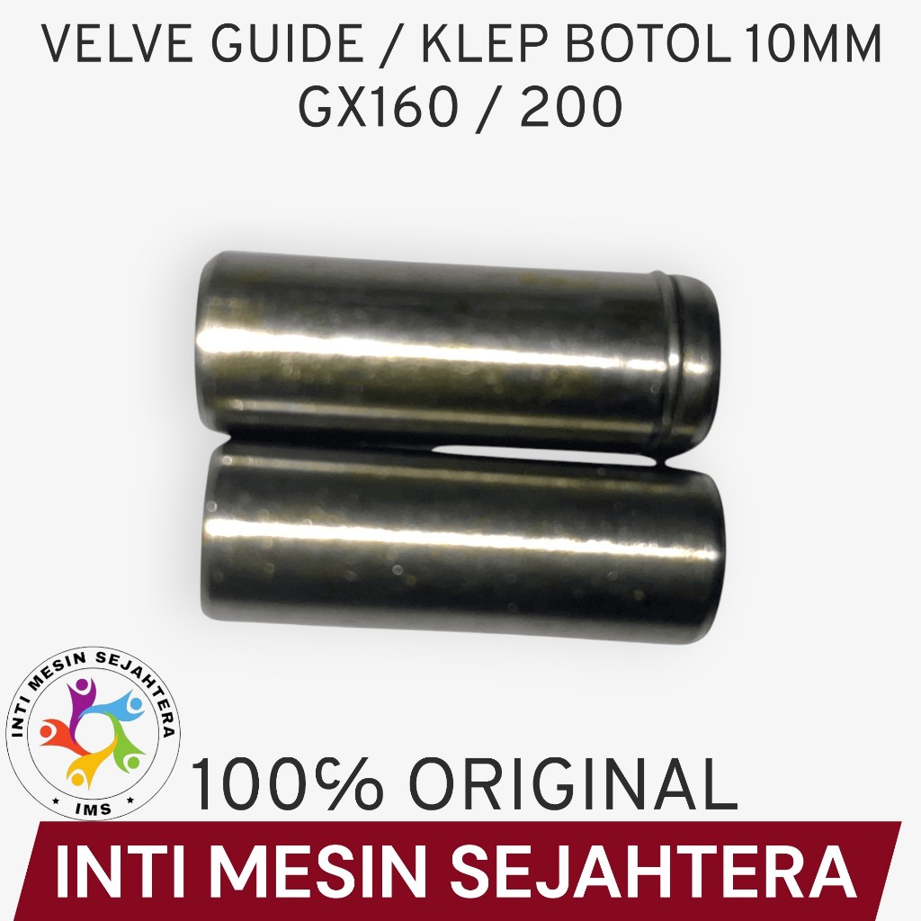 HONDA GX160 / GX 200 Valve Guide / Bush Klep Botol 10mm MOTORO ORIGINAL
