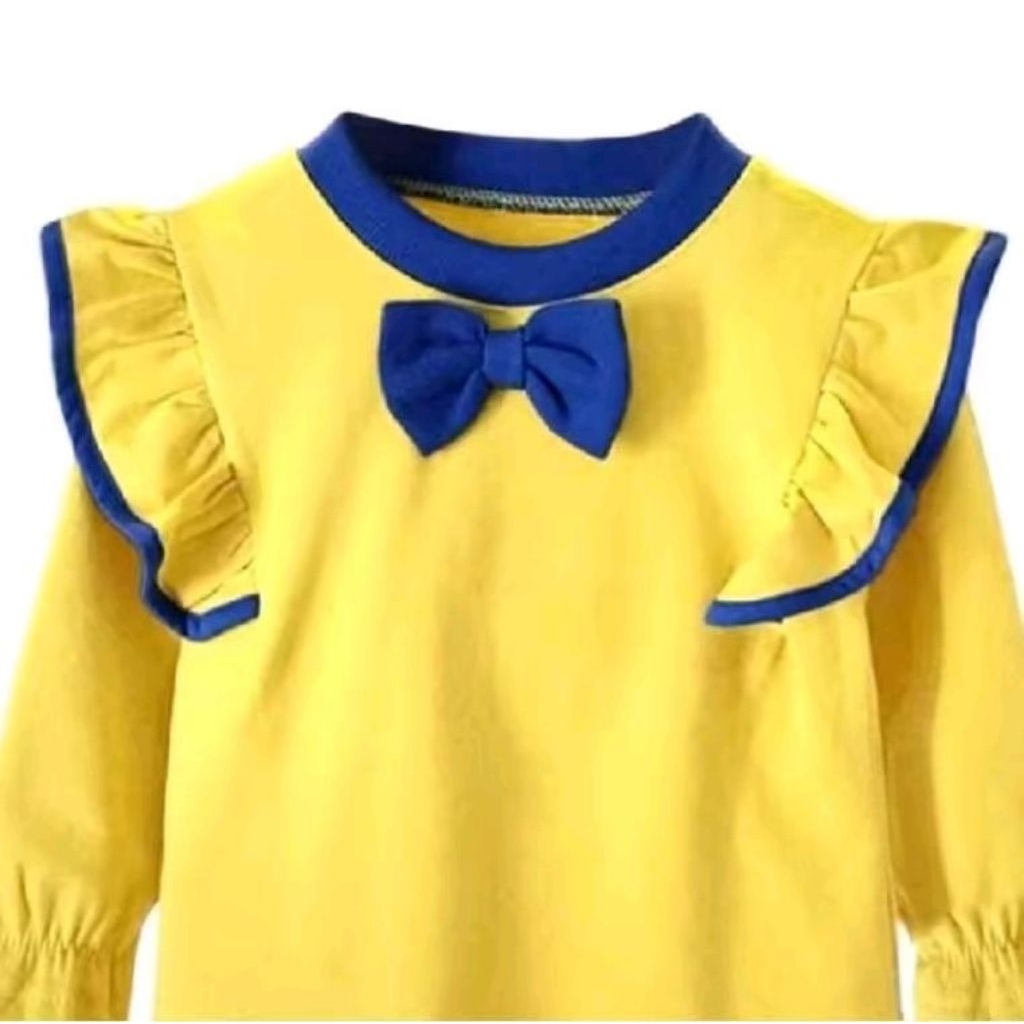 Baju Atasan Anak Perempuan Renda Pita - Baju Atasan