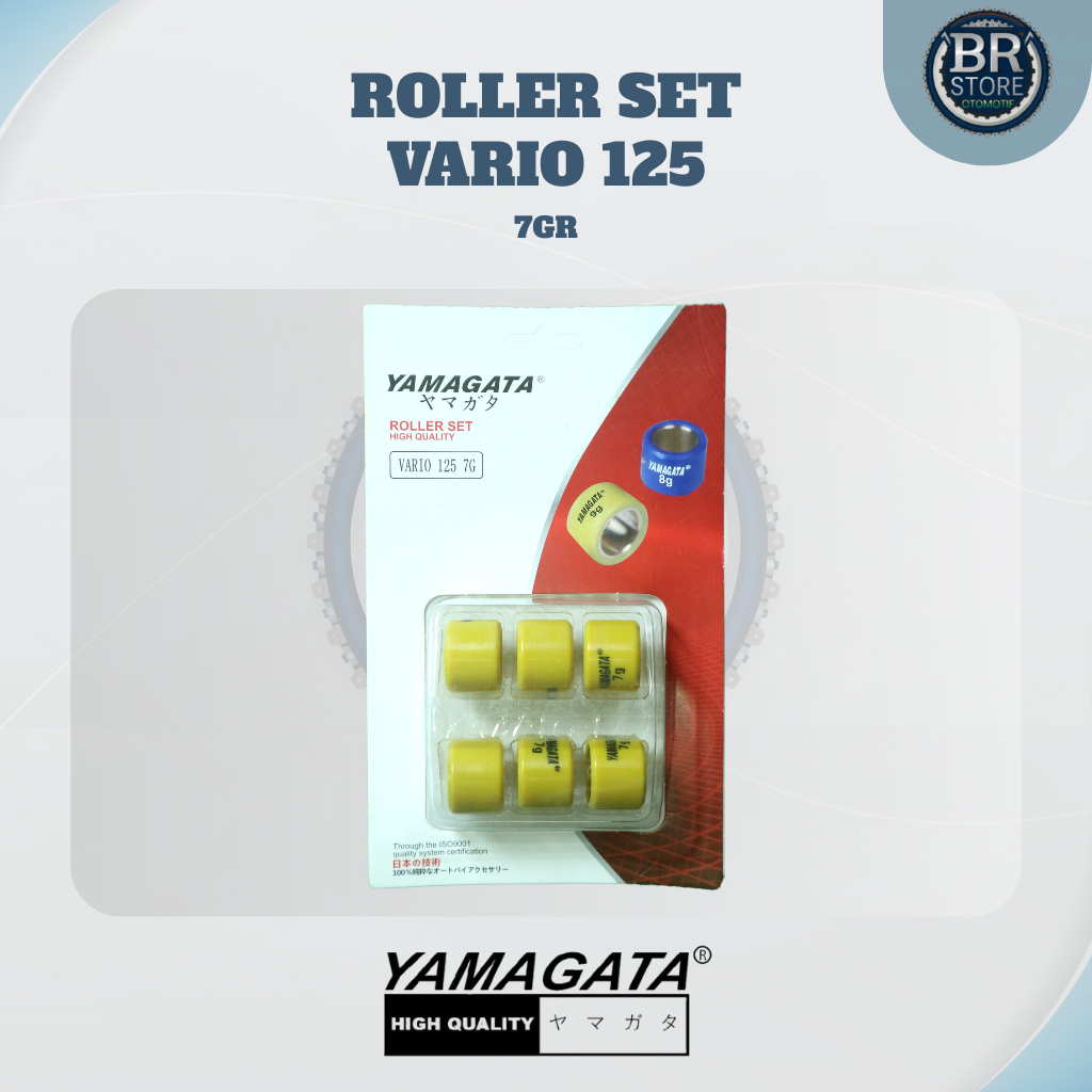 YAMAGATA ROLLER SET VARIO 125 7GR 8GR 9GR 10 GR 11GR 12GR 13GR 14GR 15GR