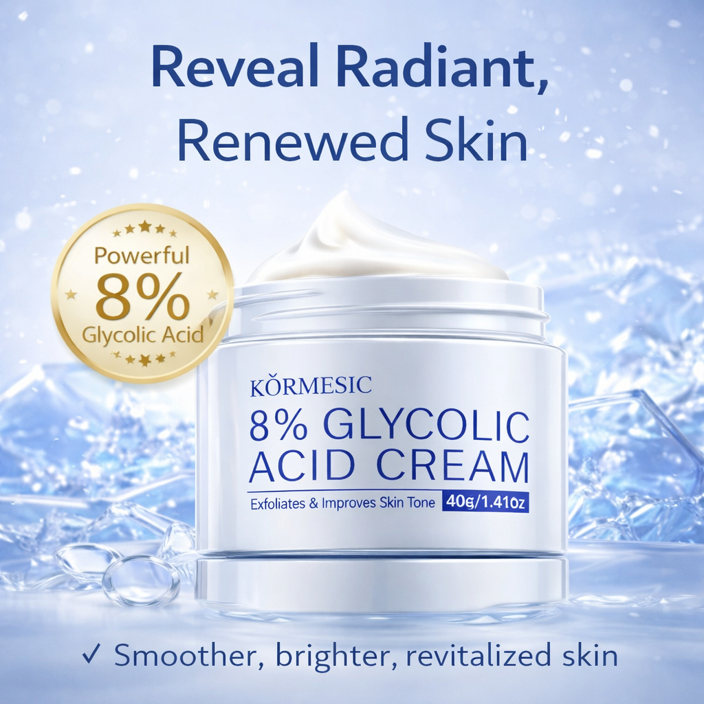 Kormesic 8% Glycolic Acid Cream
