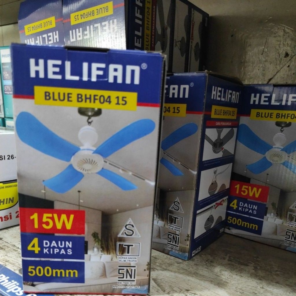 Helifan Kipas Angin Baling-Baling Gantung