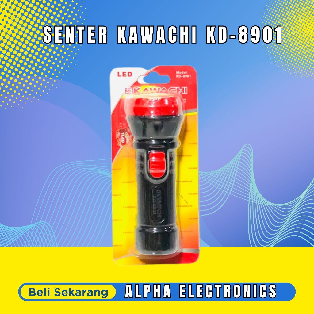 SENTER KAWACHI KD-8901/Senter Kawachi KD - 8901 LED TORCH
