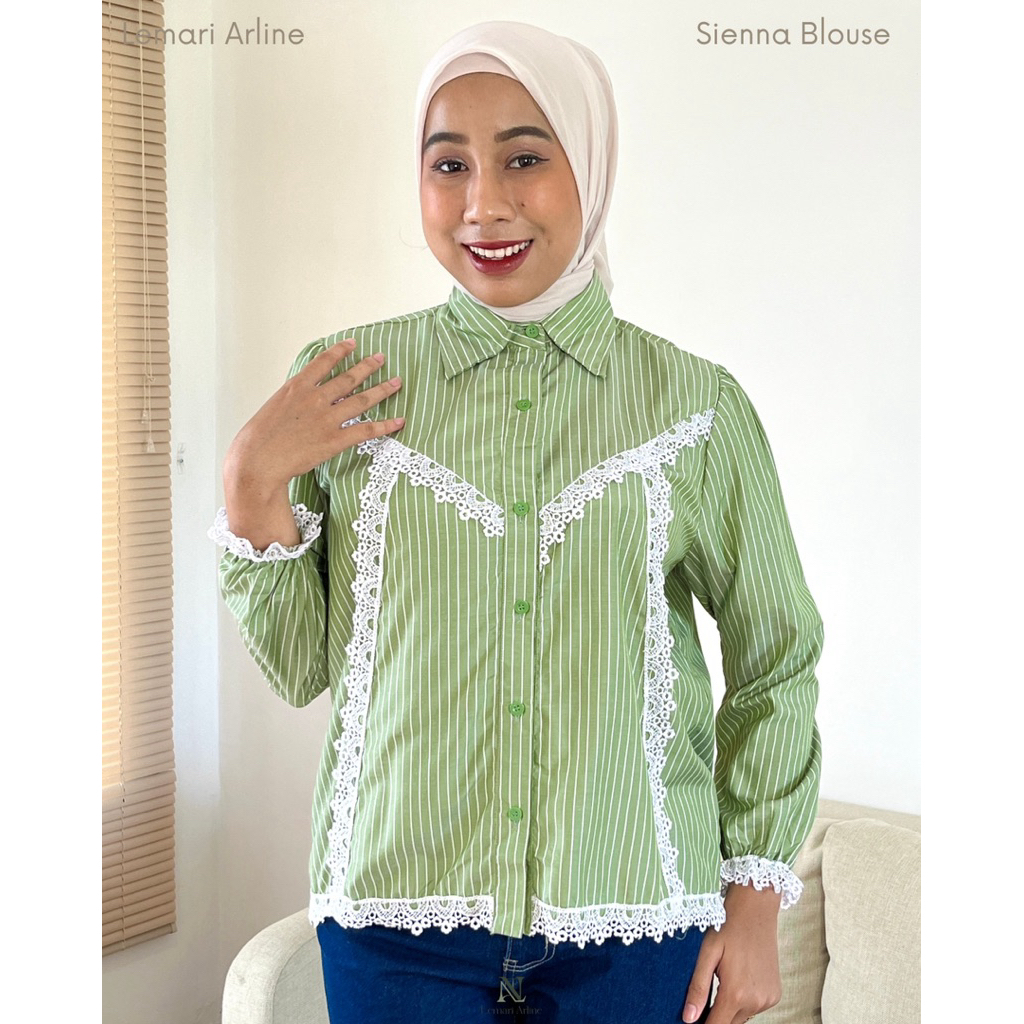 LEMARI ARLINE | Sienna Blouse | Blouse Wanita
