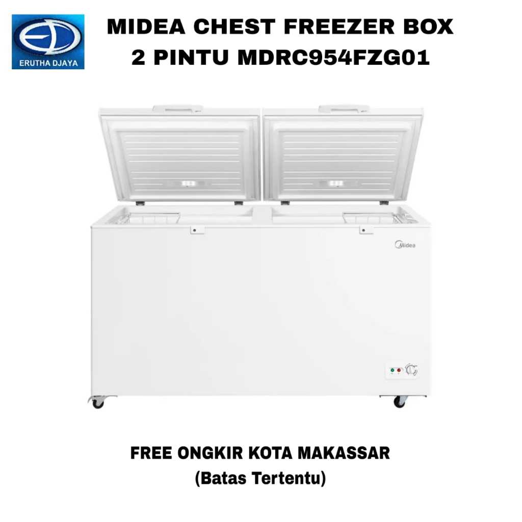 MIDEA CHEST FREEZER BOX 2 PINTU MDRC954FZG01