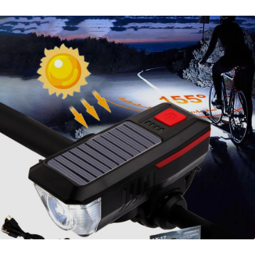 Senter Untuk Sepeda Gunung Dengan Fitur Sirine Senter Dengan Klakson LY-17