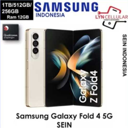 Fold 4 5G - Samsung Galaxy Z Fold4 SEIN RESMI - 1TB/512gb/256gb BNIB