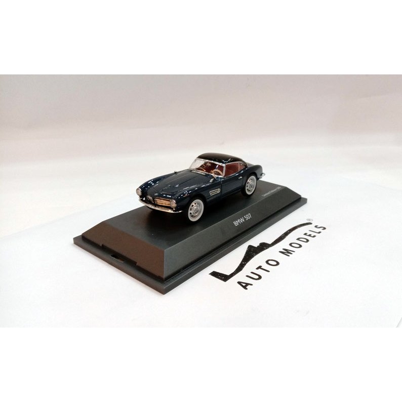 Schuco BMW 507 Spider Hard Top Blue Black