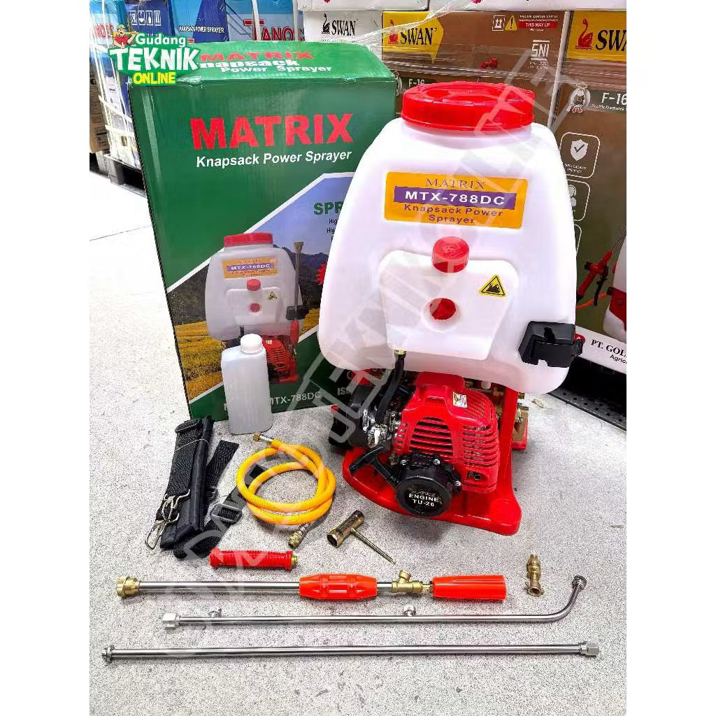 Mesin Sprayer Semprot Hama MATRIX 20L MTX-788DC TURBO  double chamber / Engine Sprayer Semprotan Ham