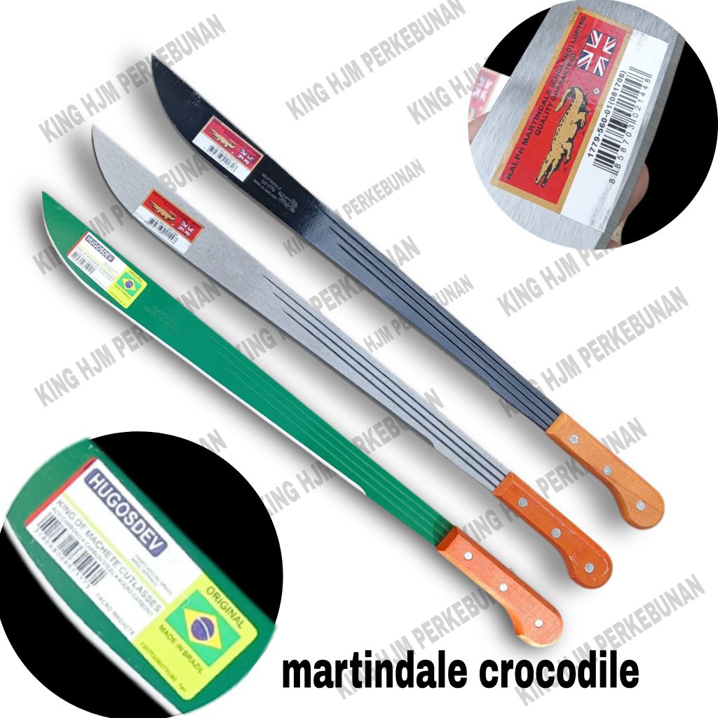 pisau berkebun Martindale England (crocodile)